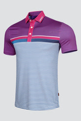 Áo Polo Golf Nam ARISLE Pro-Golfer Royal Magenta